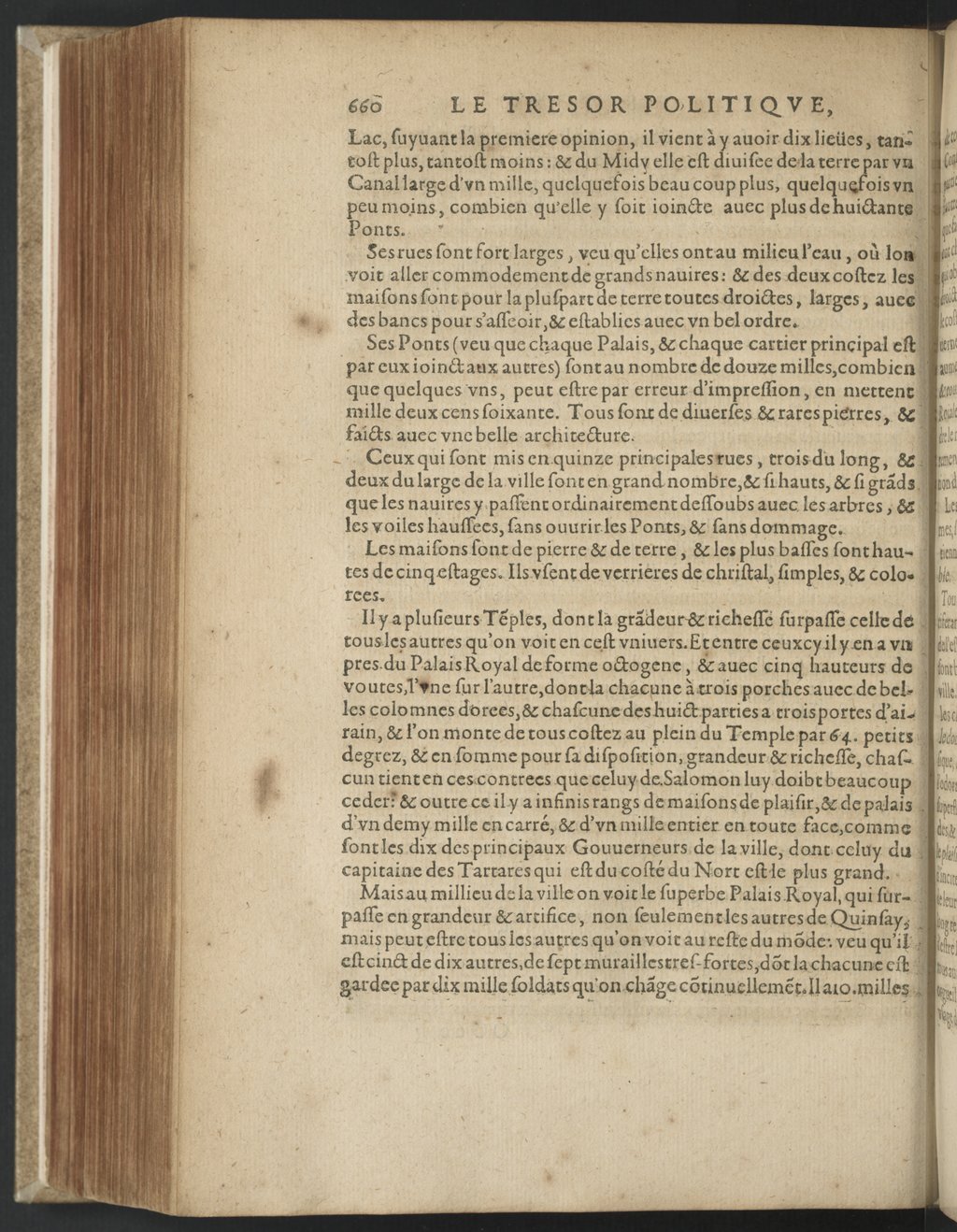 1608 - Nicolas Du Fossé - Trésor politique - BnF Tolbiac
