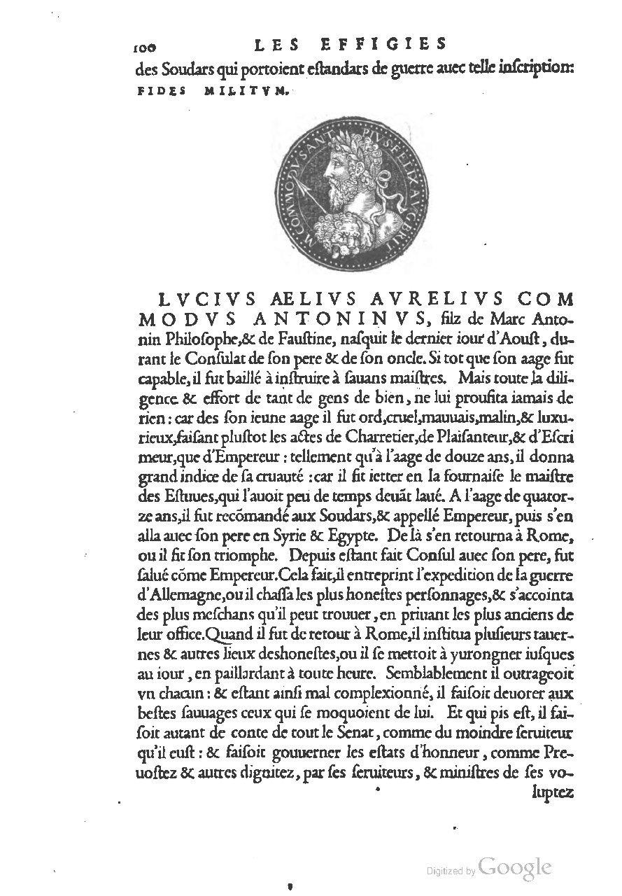 1553 - Jacopo Strada et Thomas Guérin - Épitome du Trésor des antiquités - UGent