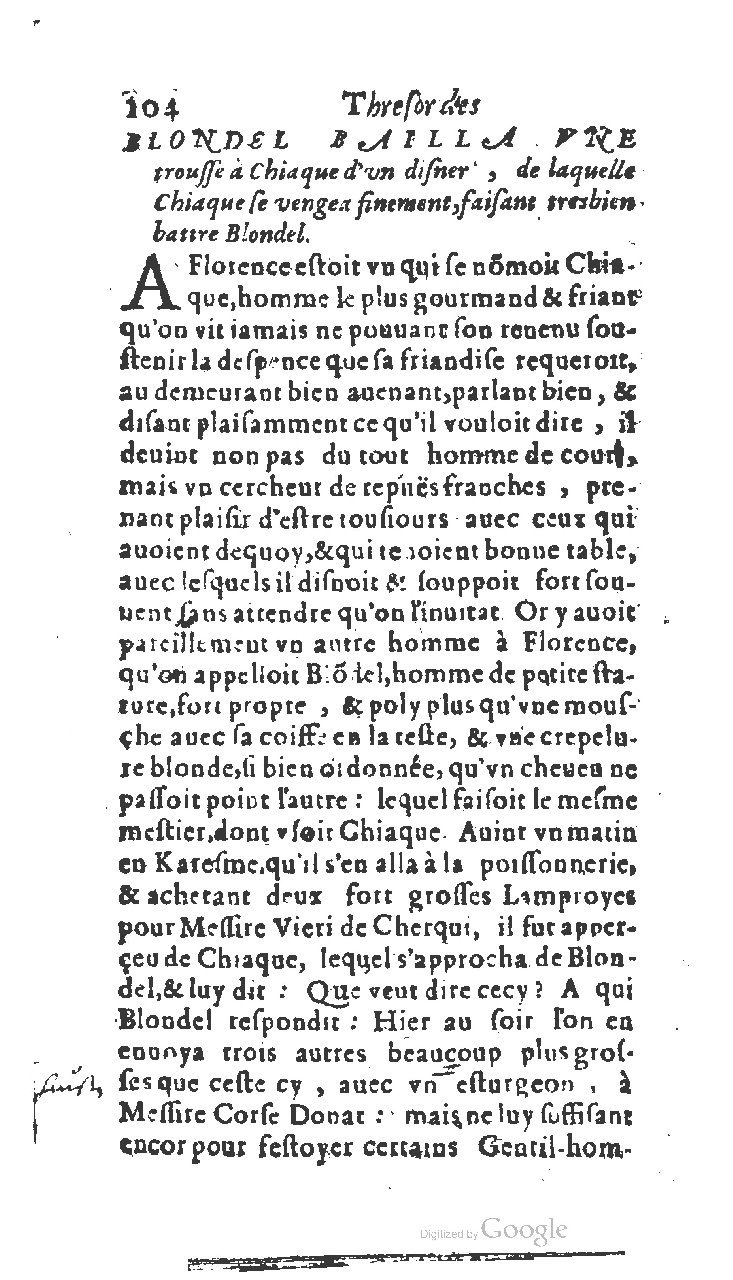 1611 - Jean Osmont - Trésor des récréations - BSB Munich