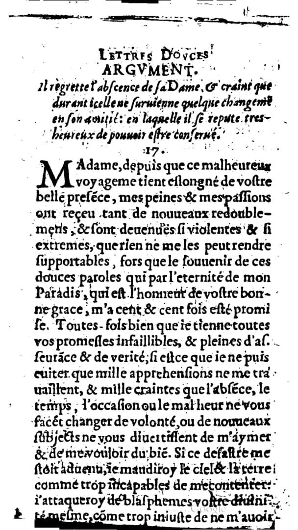 1624 - Nicolas Oudot - Trésor des lettres douces et amoureuses - BNC Florence