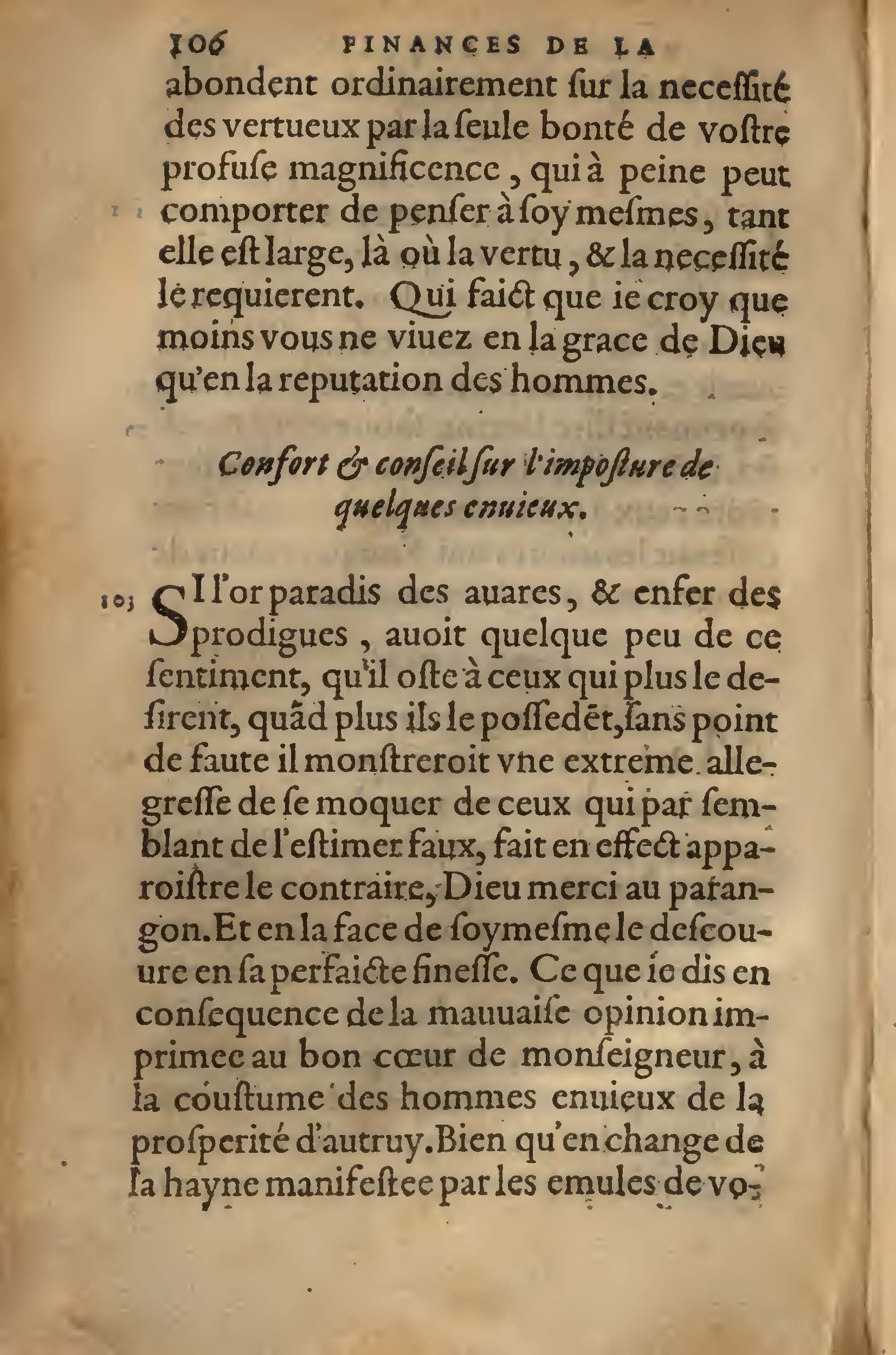 1572 - Lucas Breyer - Finances et Trésor de la plume française - BNC Rome