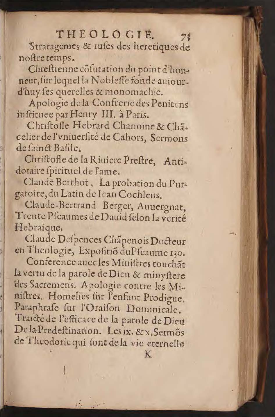 1602 - François Jacquin - Trésor des bons esprits français - BnF Arsenal