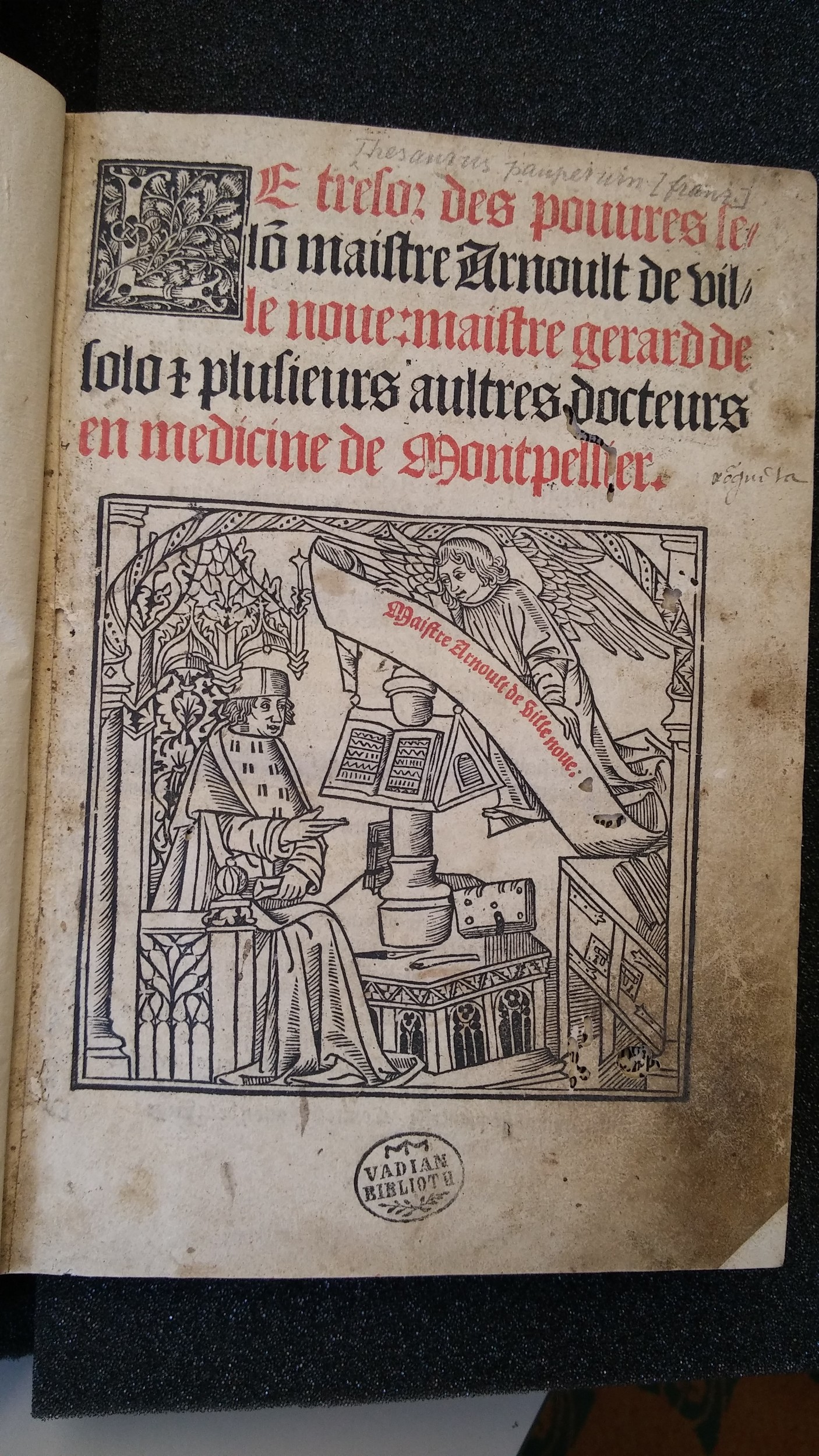 1518 - Claude Nourry - Trésor des pauvres - Saint-Gallen 1518 - Claude Nourry - Trésor des pauvres - Saint-Gallen
