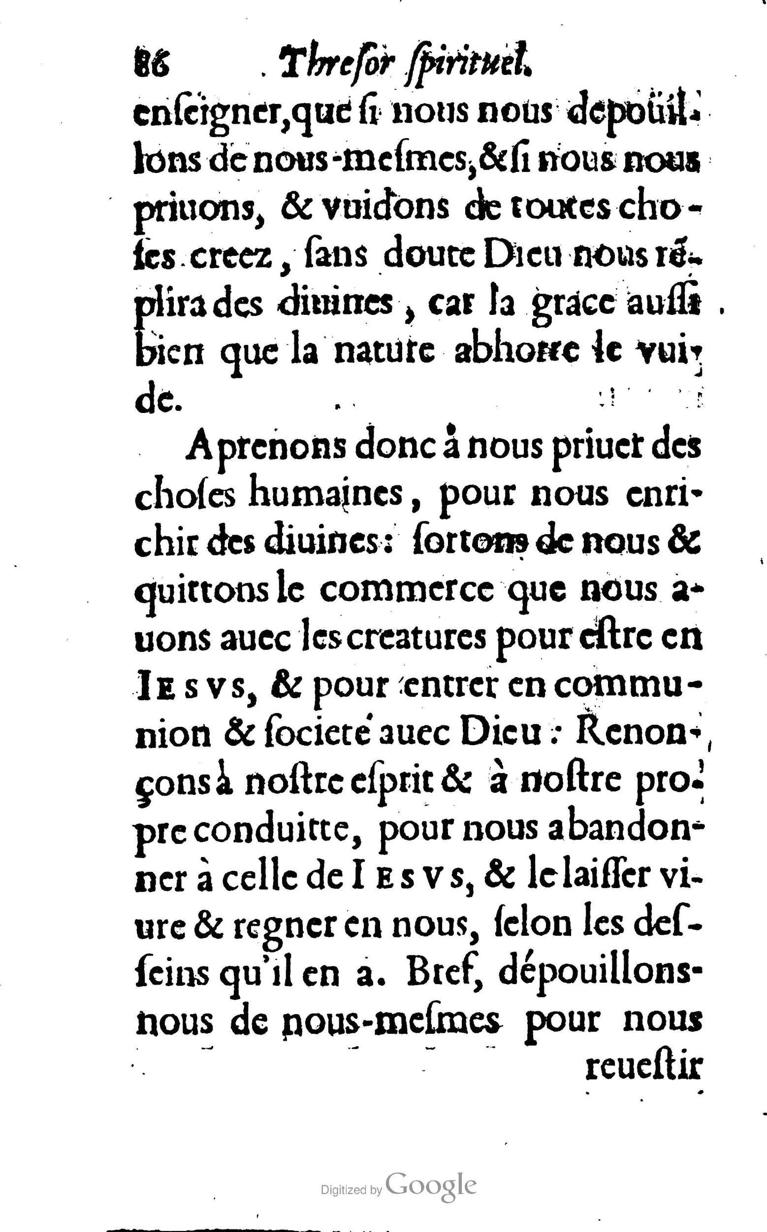 1633 - François Waudré - Trésor spirituel contenant les excellences du christianisme - BM Lyon