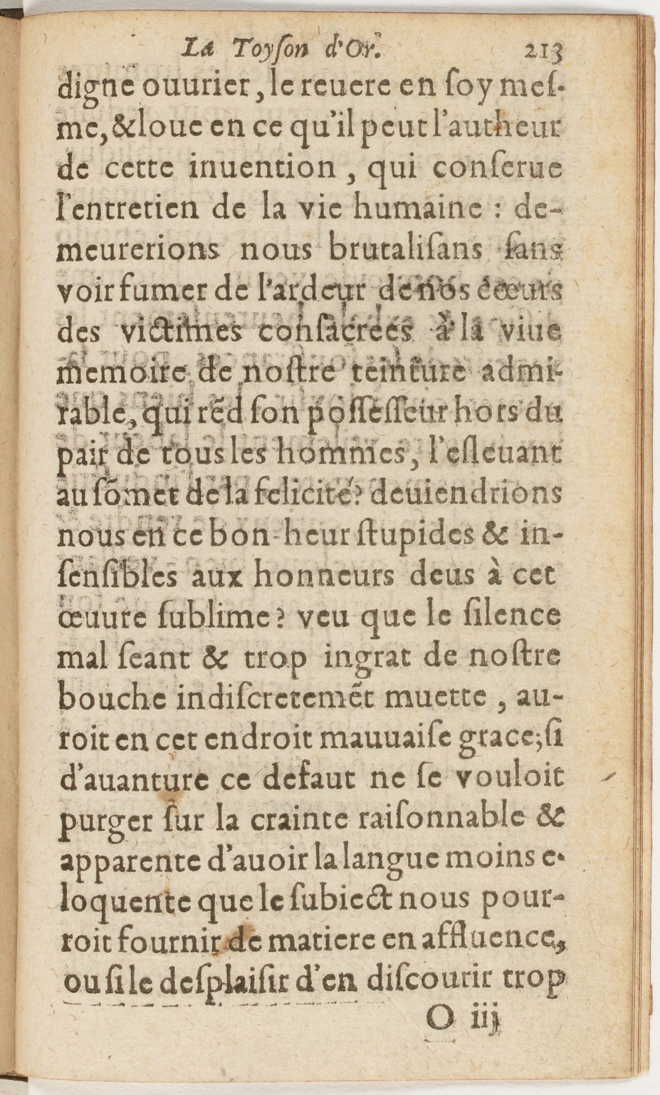 1612 - Charles Sevestre - Toison d’or ou la fleur des Trésors - BnF