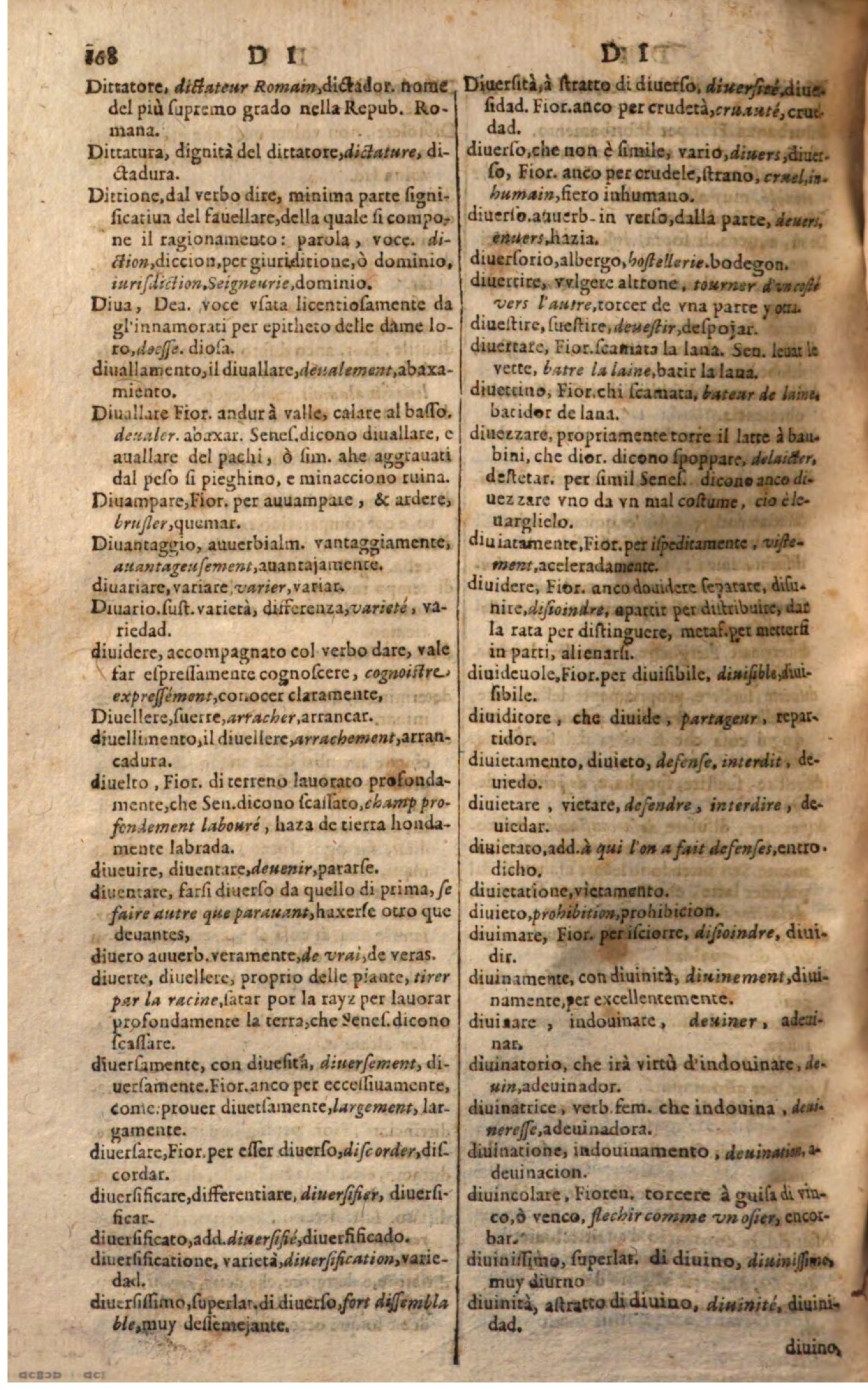 1644 - Jacques Crespin - Trésor des trois langues - Passau 1644 - Jacques Crespin - Trésor des trois langues - Passau