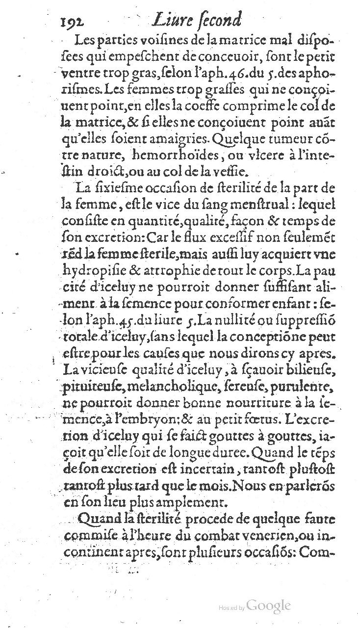 1585 - Jacques du Puis - Trésor des remèdes secrets pour les maladies des femmes - BnF