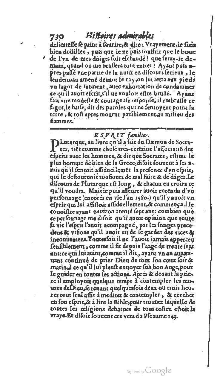 1610 - Paul Marceau - Trésor d’histoires admirables et mémorables - BSB Munich 1610 - Paul Marceau - Trésor d’histoires admirables et mémorables - BSB Munich