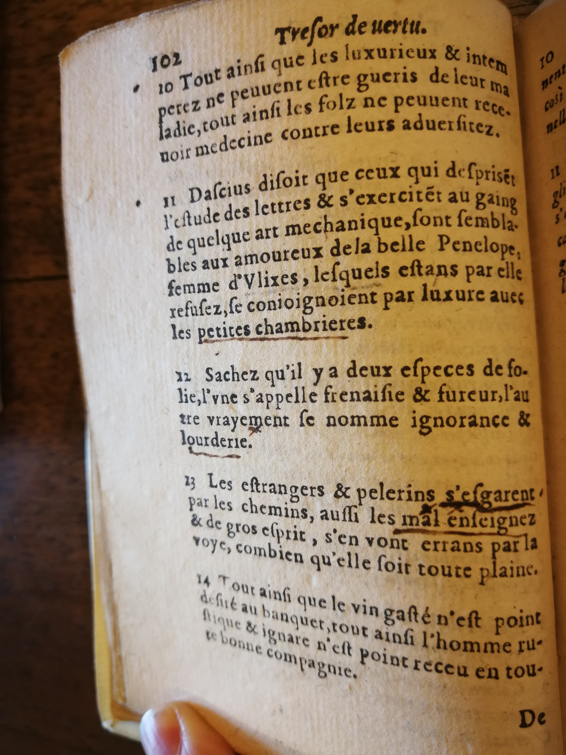 1576 - Benoît Rigaud - Trésor de vertu - BNC Florence 1576 - Benoît Rigaud - Trésor de vertu - BNC Florence
