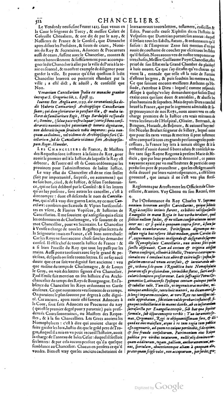 1629 - Veuve Nicolas Buon - Trésor du droit français (21754 T. 1) - BM Lyon
