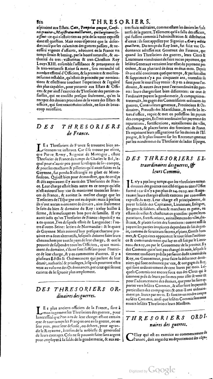 1629 - Veuve Nicolas Buon - Trésor du droit français (21754 T. 3) - BM Lyon