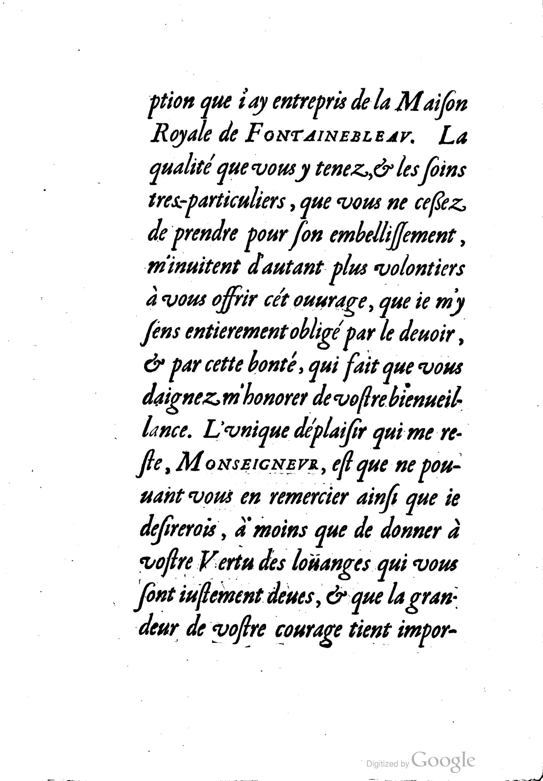 1642 - Sébastien Cramoisy - Trésor des merveilles de la maison royale de Fontainebleau - BM Lyon 1642 - Sébastien Cramoisy - Trésor des merveilles de la maison royale de Fontainebleau - BM Lyon