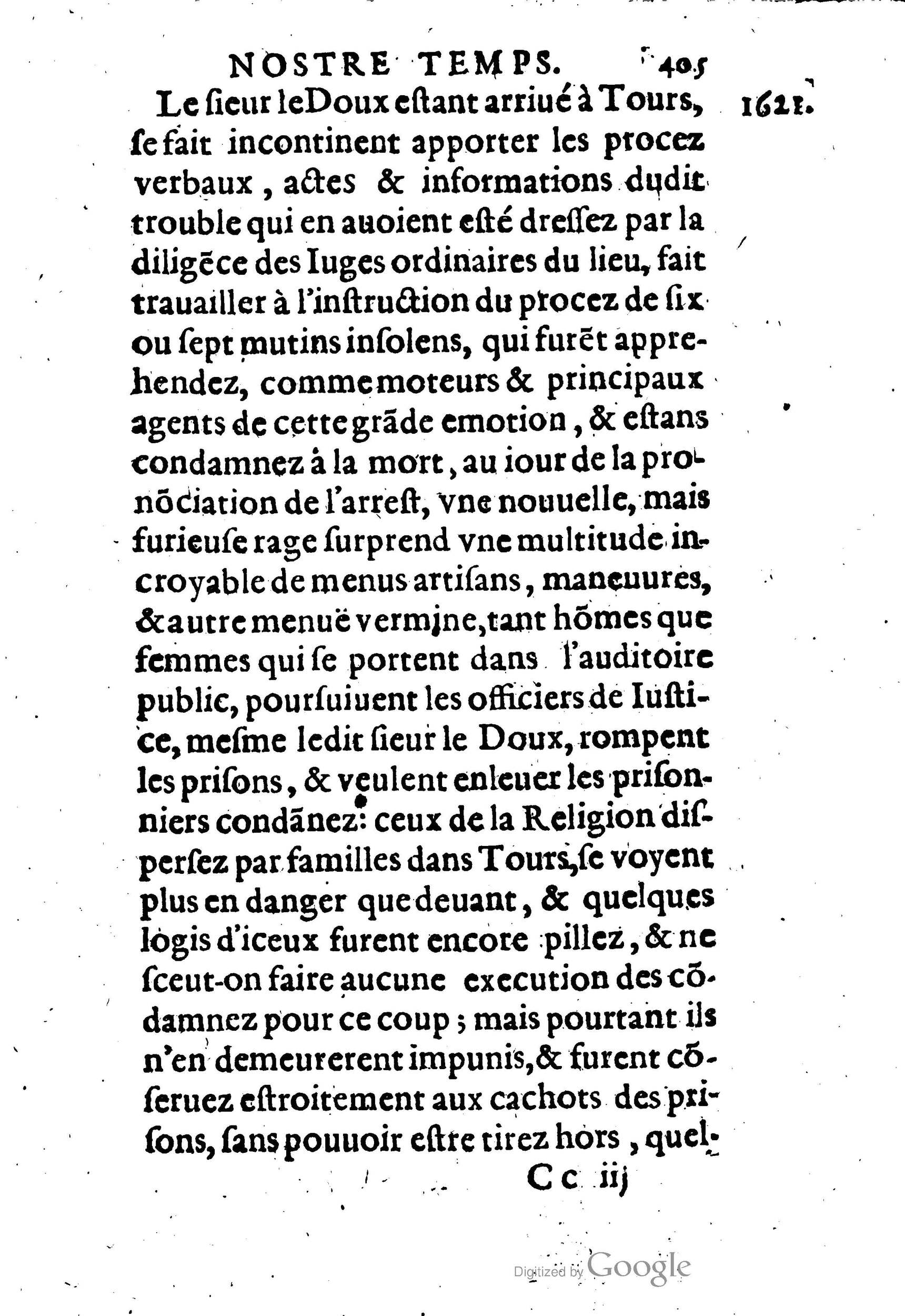 1623 - Joseph Bouillerot - Trésor de l’histoire générale de notre temps - BM Lyon
