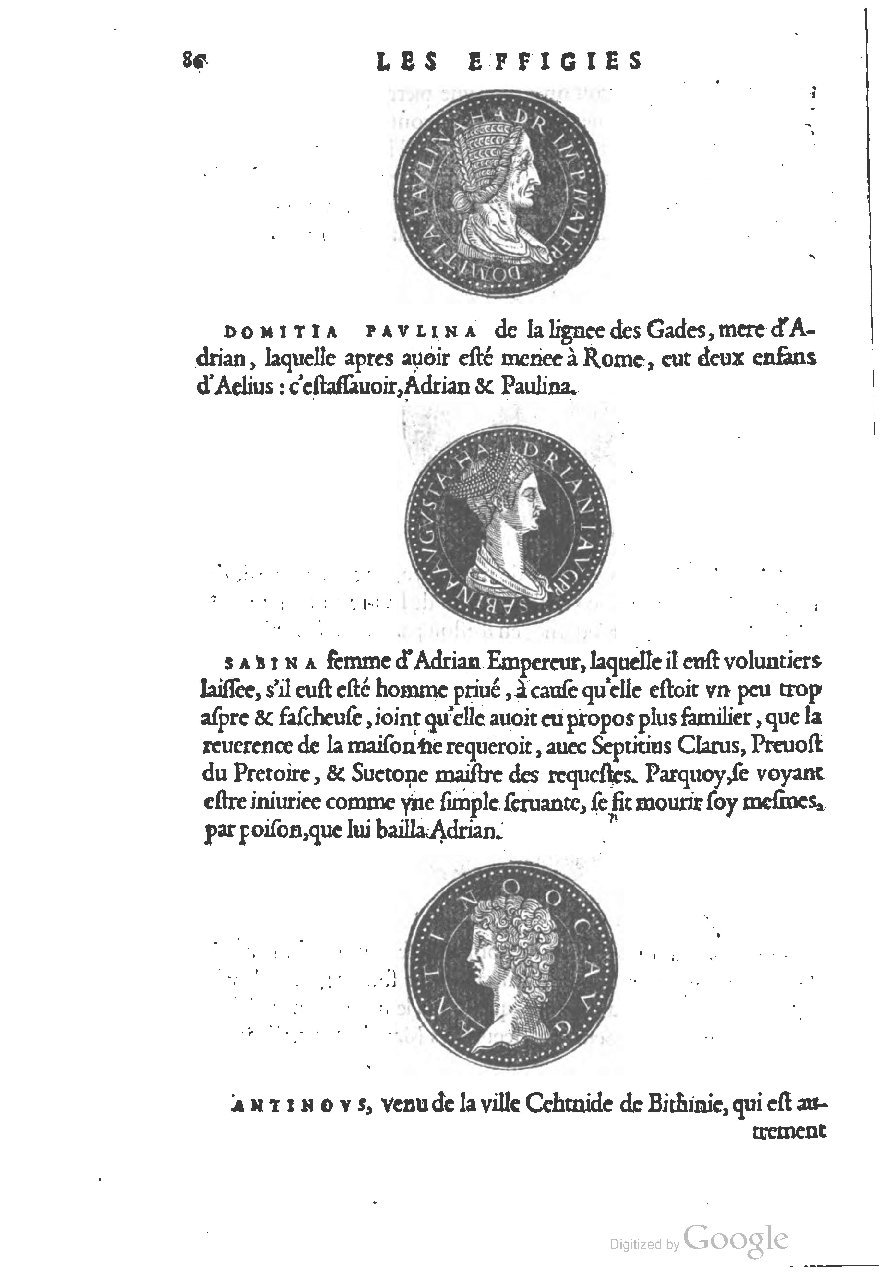 1553 - Jacopo Strada et Thomas Guérin - Épitome du Trésor des antiquités - UGent