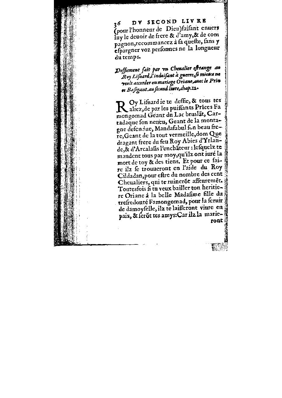 1572 - Veuve Gabriel Cotier - Trésor des Amadis - BM Lyon