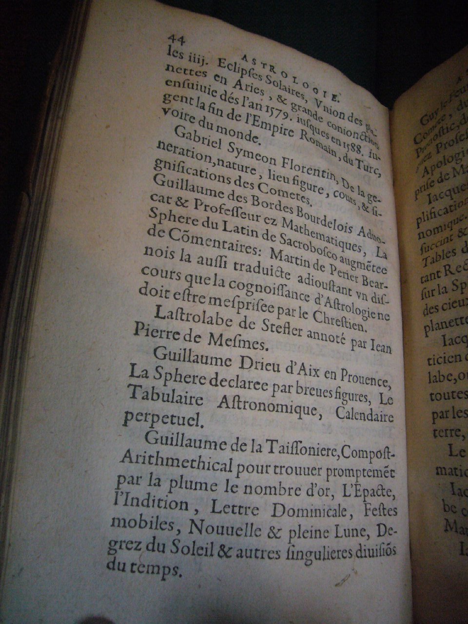 1602 - François Jacquin - Trésor des bons esprits français - BnF Arsenal