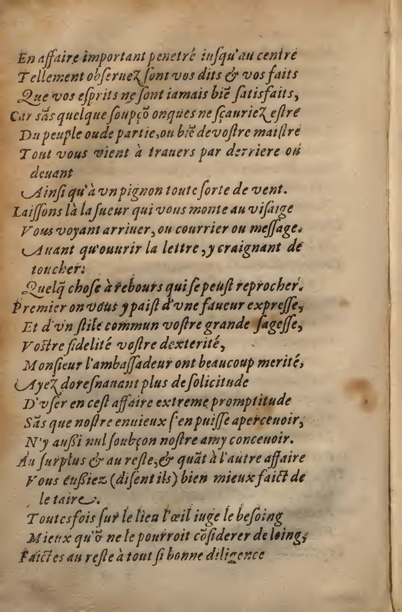 1572 - Lucas Breyer - Finances et Trésor de la plume française - BNC Rome
