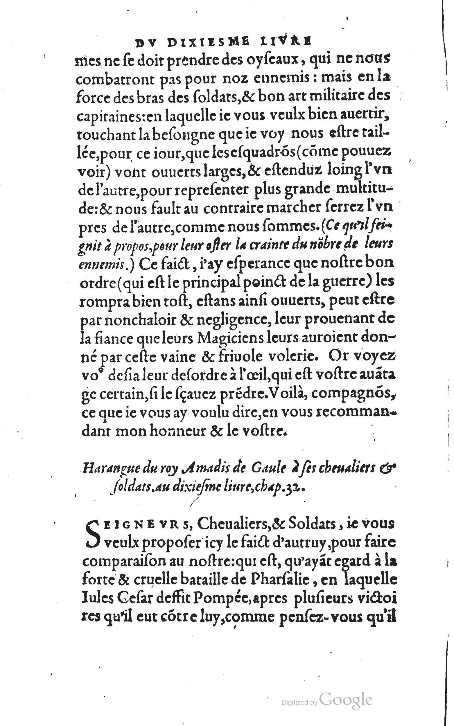 1560 - Vincent Sertenas et Gilles Robinot - Trésor des Amadis - British Library