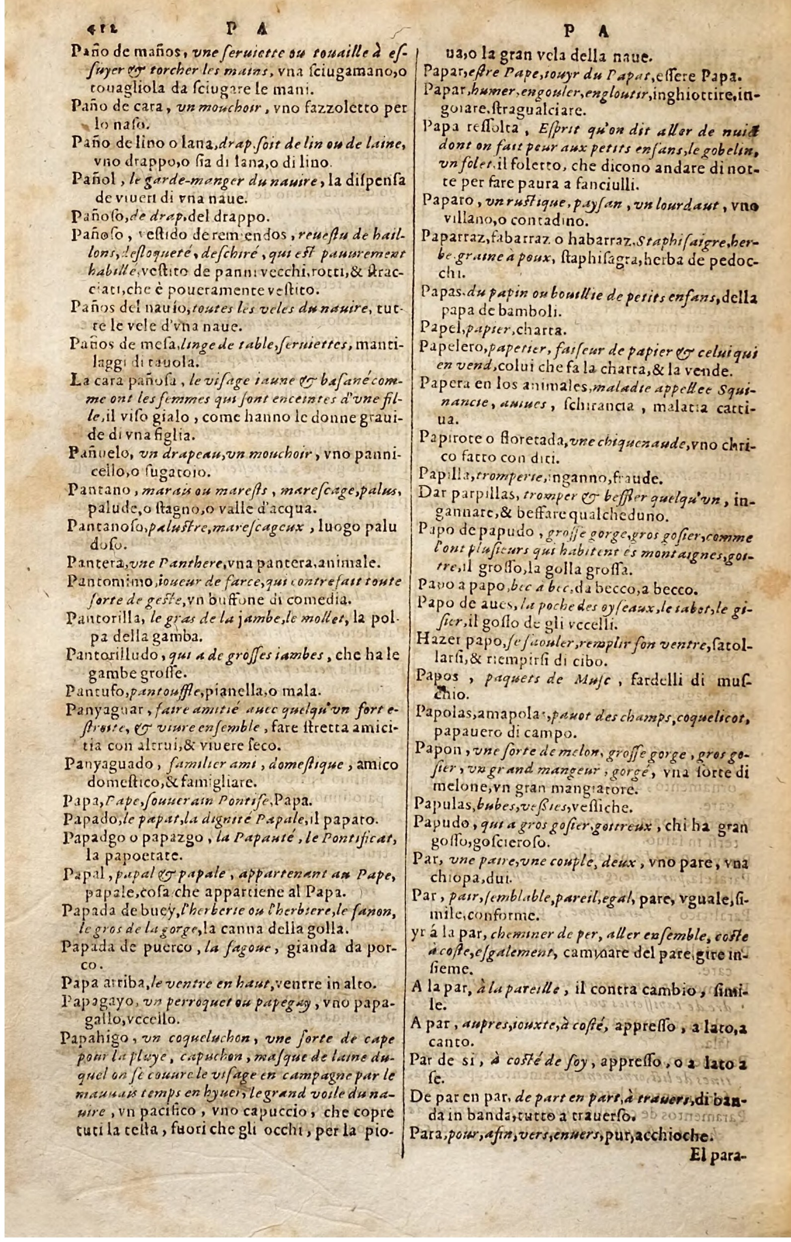 1627 - Jacques Crespin - Trésor des trois langues - Regensburg