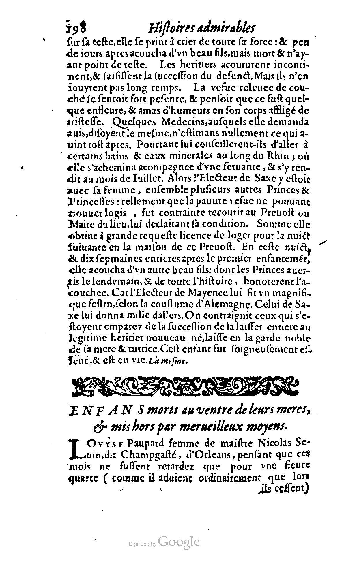 1620 - Samuel Crespin - Trésor d’histoires admirables et mémorables - BCU Lausanne