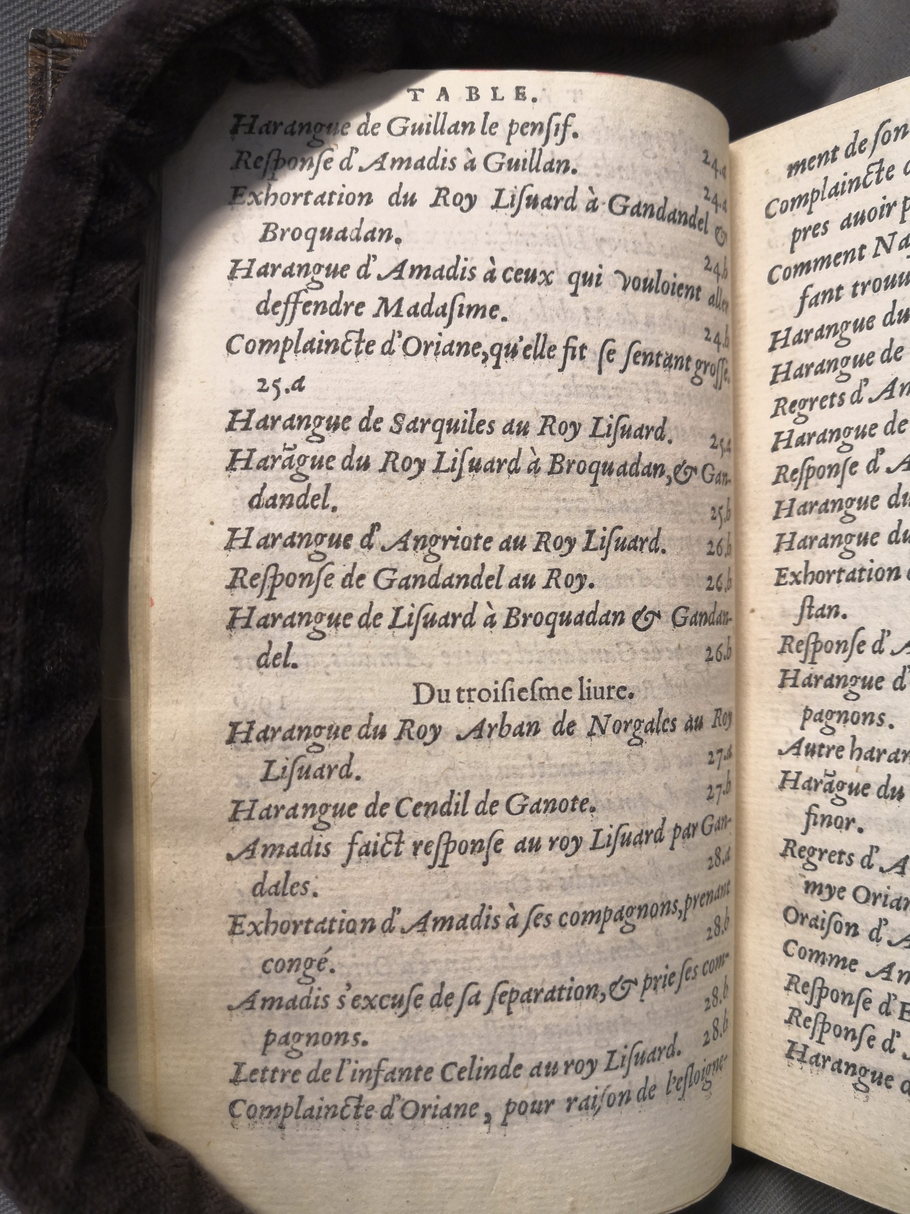 1560 - Étienne Groulleau - Trésor des Amadis - Amsterdam 1560 - Étienne Groulleau - Trésor des Amadis - Amsterdam