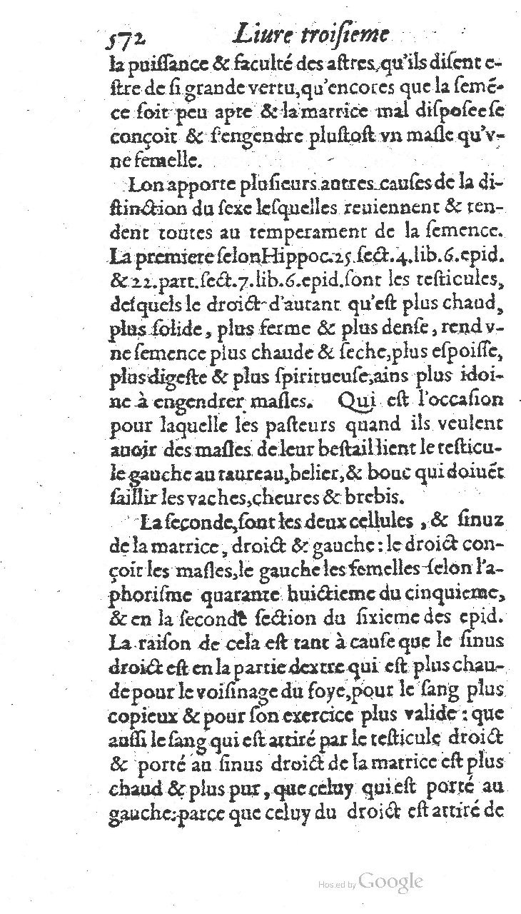 1585 - Jacques du Puis - Trésor des remèdes secrets pour les maladies des femmes - BnF