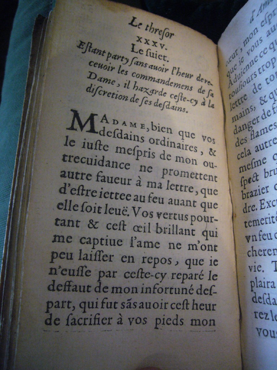 1597 - Matthieu Guillemot - Trésor d’amour - BnF Arsenal