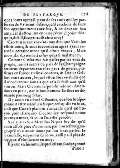 1574 - Benoît Rigaud - Trésor des vies de Plutarque - Avignon