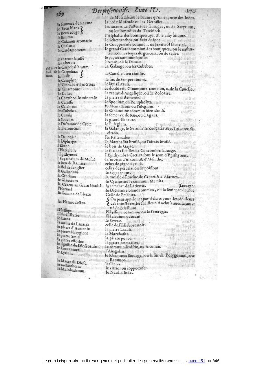1609 - Étienne Gamonet - Grand dispensaire ou Trésor général et particulier des préservatifs - BIU Santé 1609 - Étienne Gamonet - Grand dispensaire ou Trésor général et particulier des préservatifs - BIU Santé