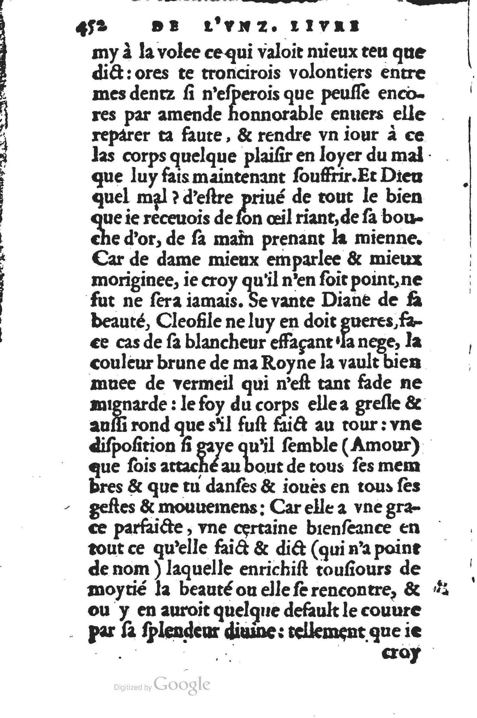 1560 - Jean d’Ogerolles et Gabriel Cotier Lyon - Trésor des Amadis - BSB Munich