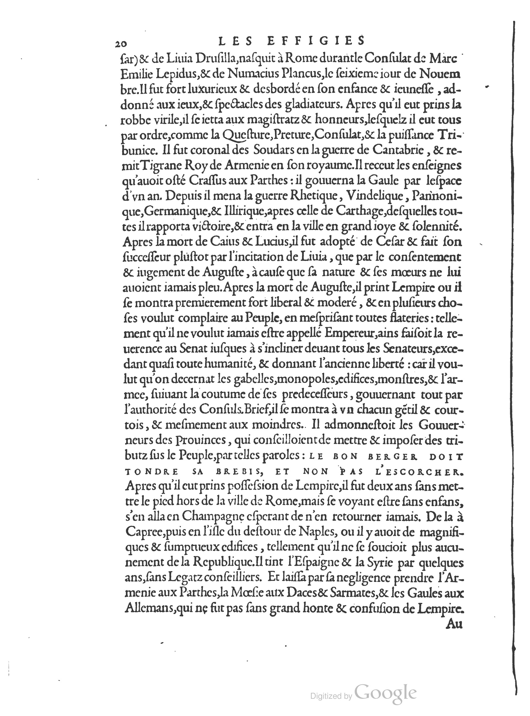 1553 - Jacopo Strada et Thomas Guérin - Épitome du Trésor des antiquités - BM Lyon