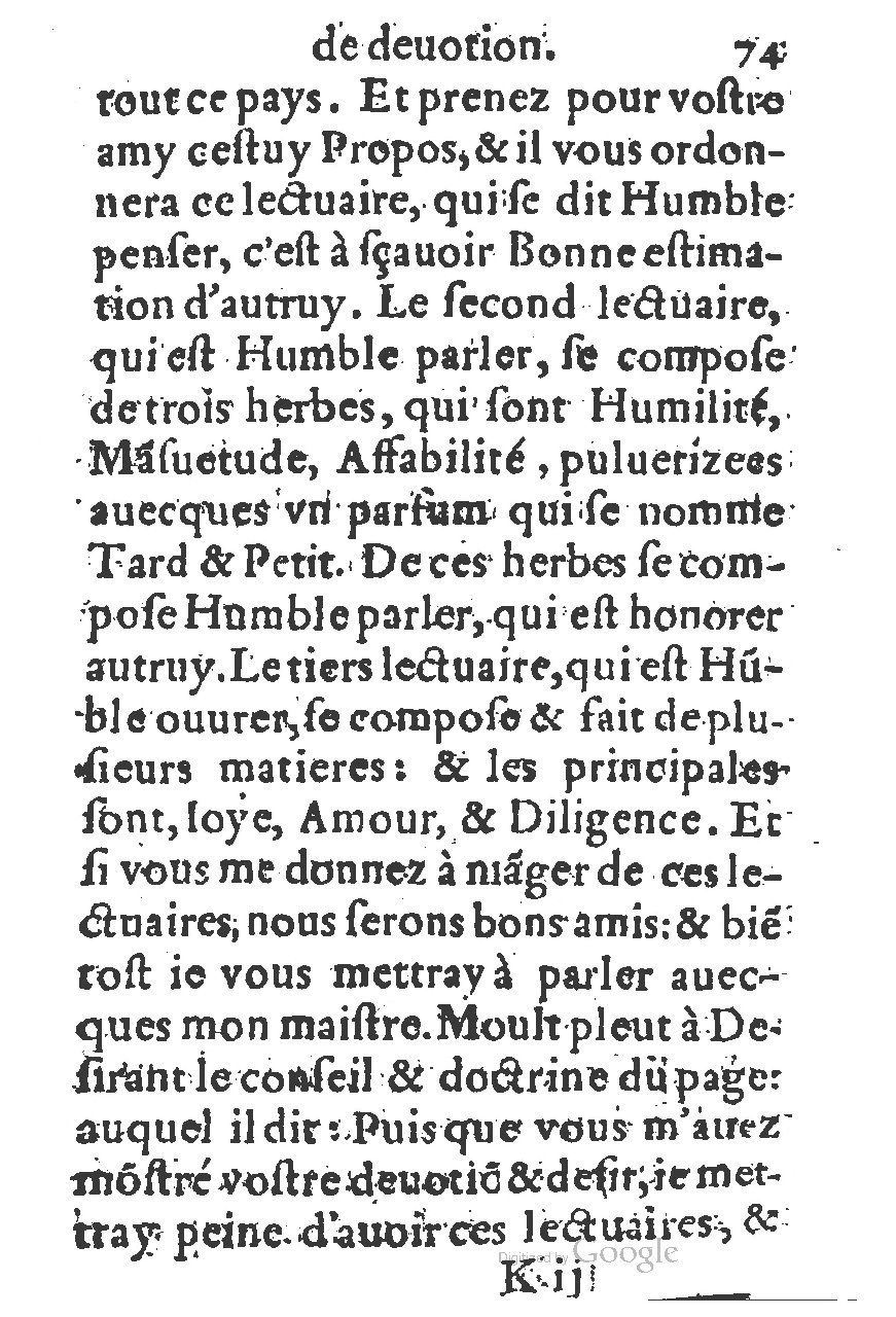 1578 - Guillaume Chaudière - Trésor de dévotion traitant de plusieurs belles vertus - BM Lyon 1578 - Guillaume Chaudière - Trésor de dévotion traitant de plusieurs belles vertus - BM Lyon