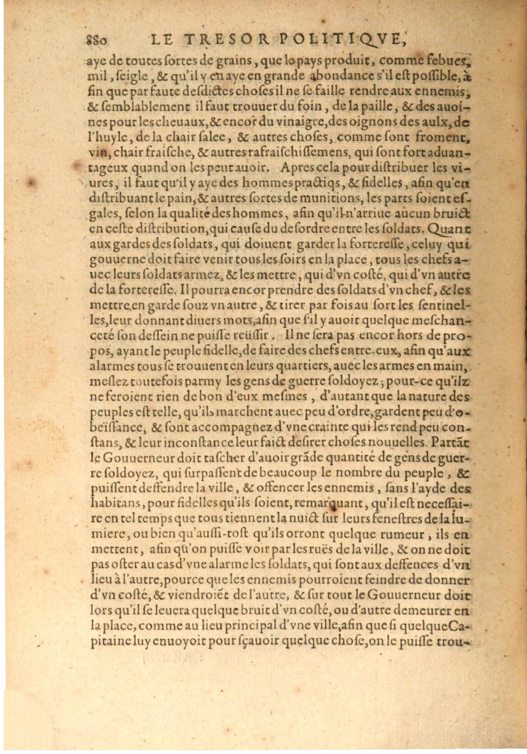 1608 - Nicolas Du Fossé - Trésor politique - BSB Munich