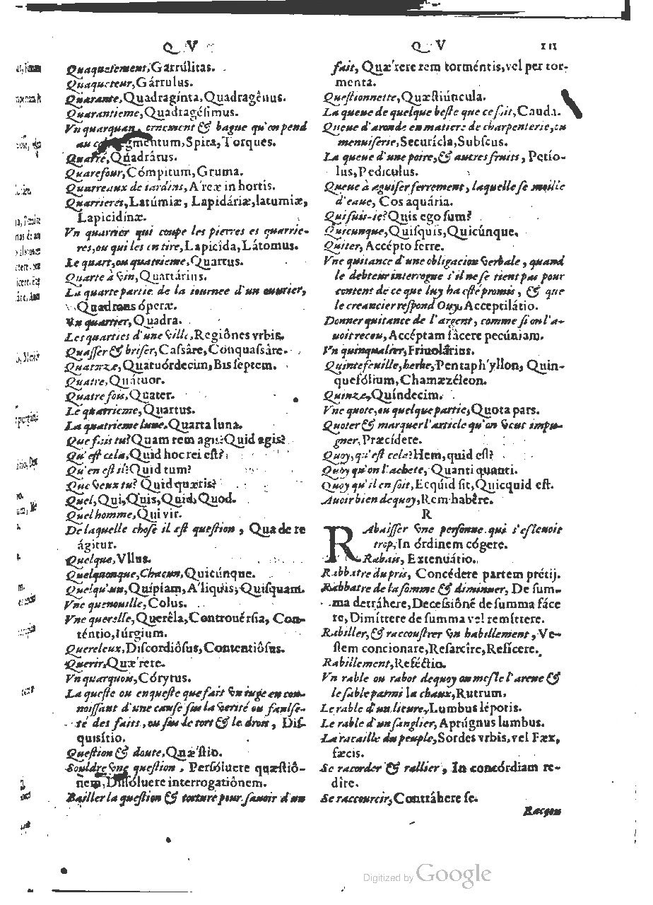 1564 - Henri Hylaire et Louis Cloquemin - Trésor des mots et traits français - BSB Munich