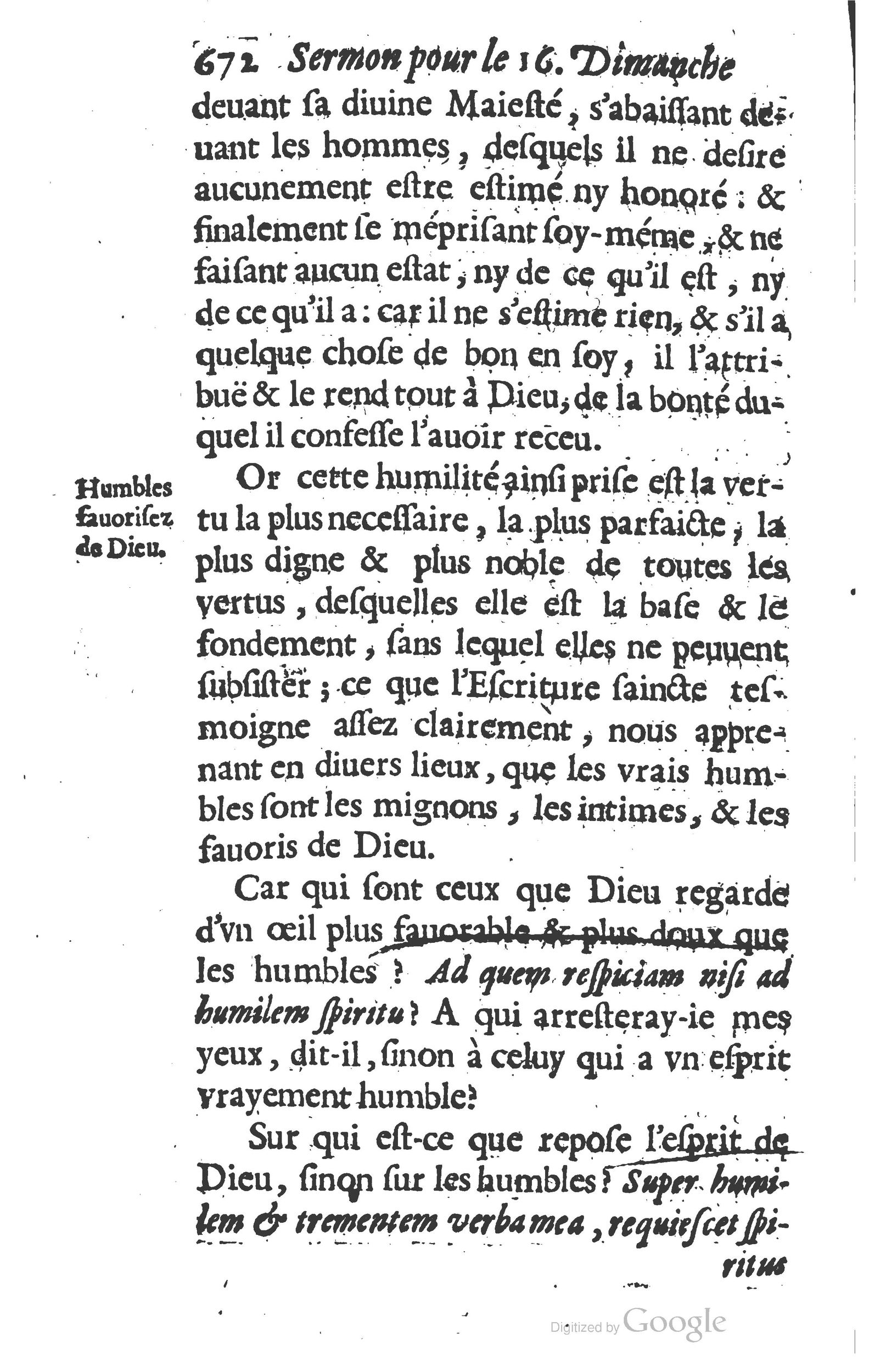 1629 - Manassés de Préaulx - Sermons ou Trésors de la piété chrétienne - BM Lyon
