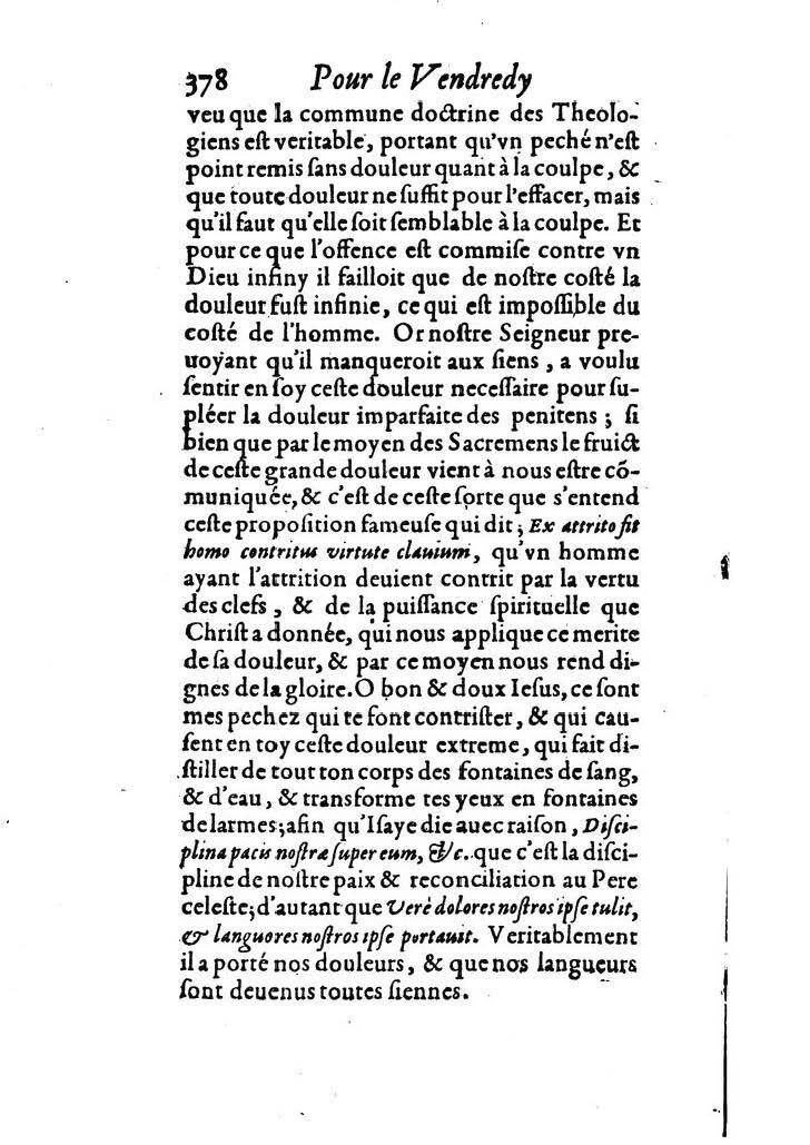 1607 - Nicolas Du Fossé - Trésor quadragésimal - T 02 - BM Lyon