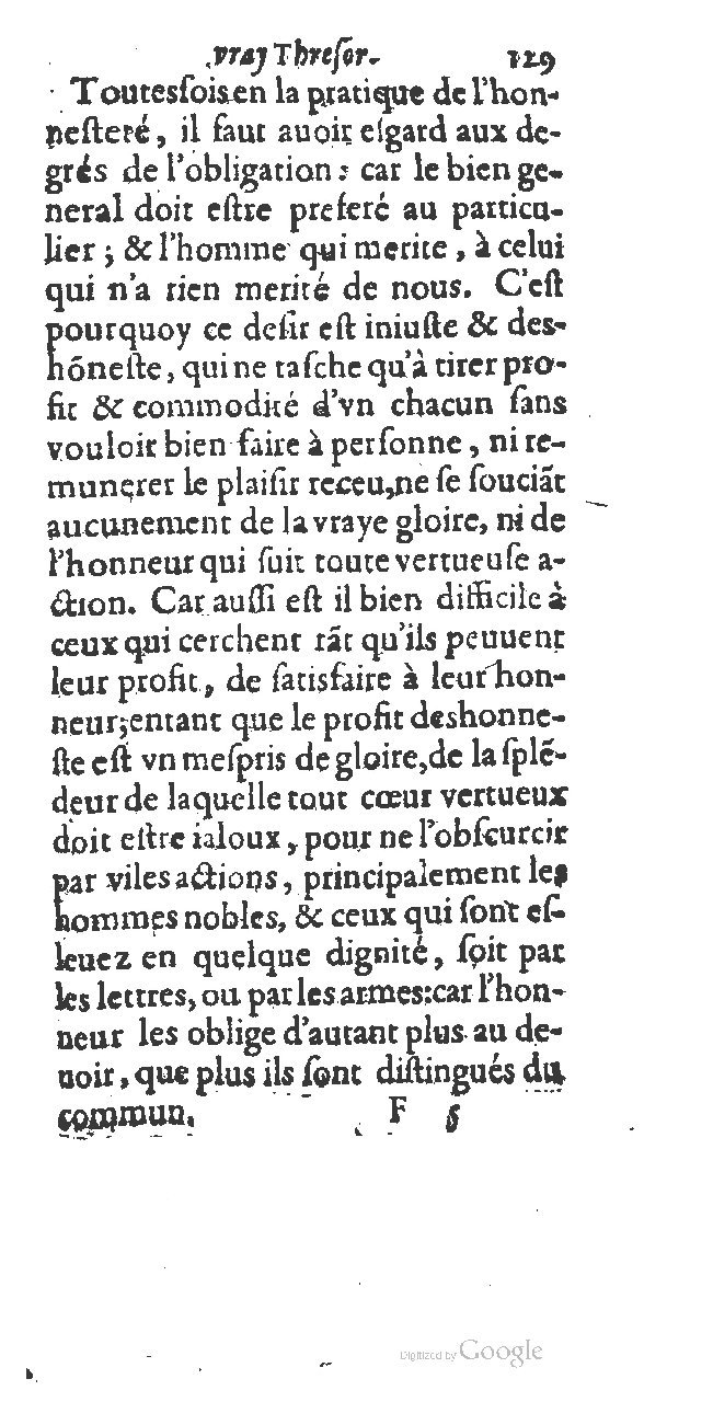 1615 - François Le Fèvre - Cabinet du vrai trésor - BCU Lausanne