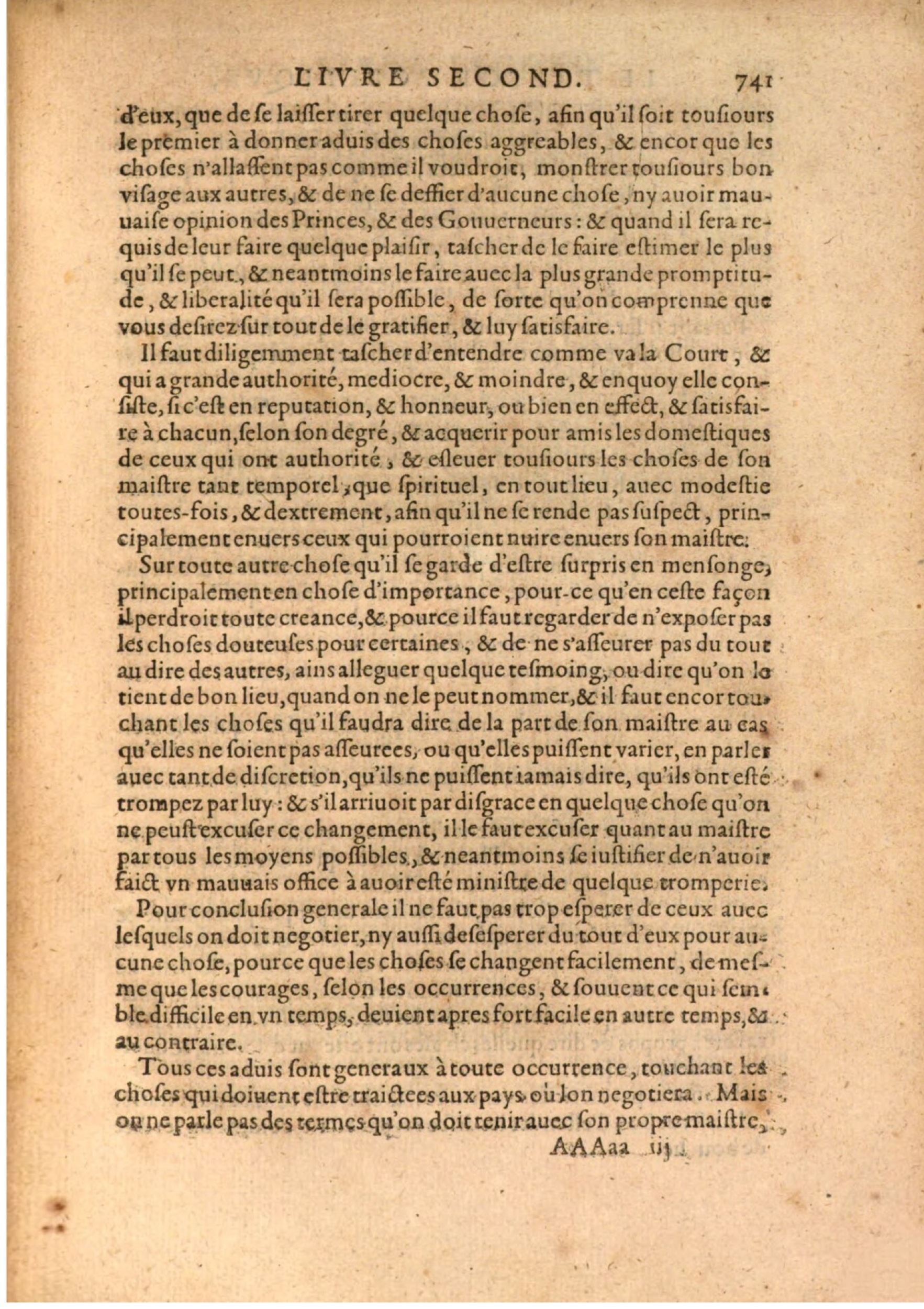 1608 - Nicolas Du Fossé - Trésor politique - BSB Munich