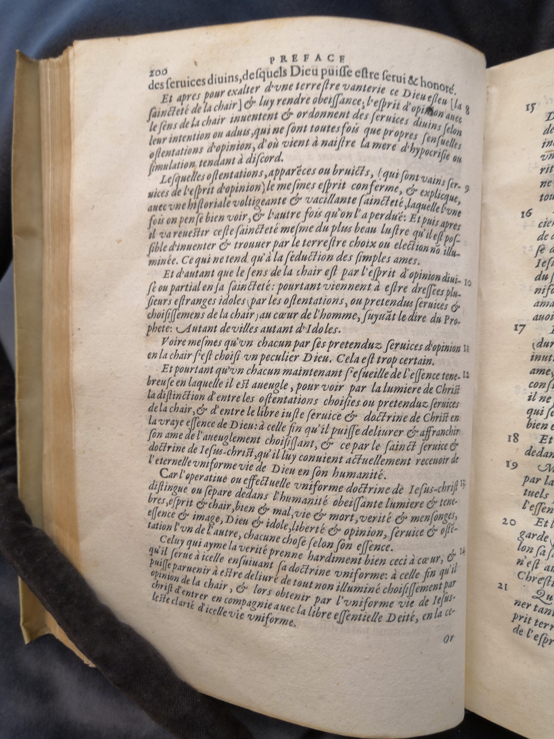 1581c. - Christophe Plantin - Le Livre des témoignages du Trésor caché au champ - Anvers Musée Plantin-Moretus 1581c. - Christophe Plantin - Le Livre des témoignages du Trésor caché au champ - Anvers Musée Plantin-Moretus