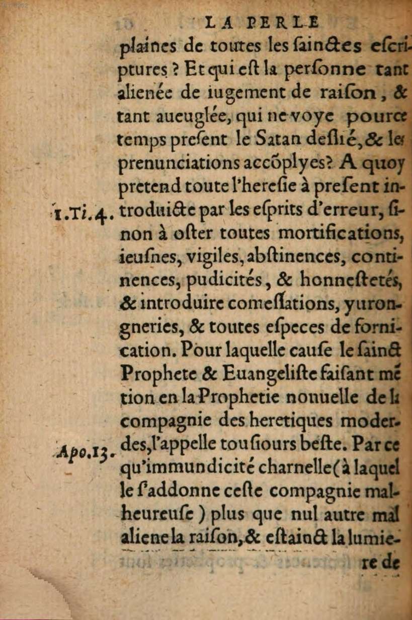 1548 - René Avril et Vivant Gaulterot - Perle précieuse évangélique et Trésor divin - BSB Munich