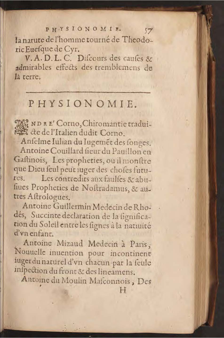 1602 - François Jacquin - Trésor des bons esprits français - BnF Arsenal