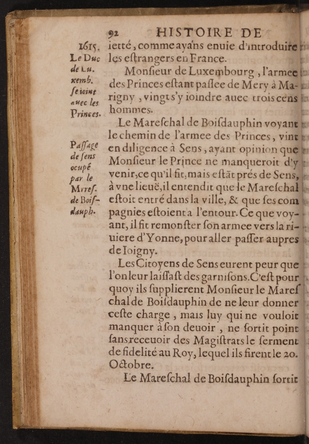 1626 - Joseph Bouillerot - Trésor de l’histoire générale de notre temps - BnF Arsenal