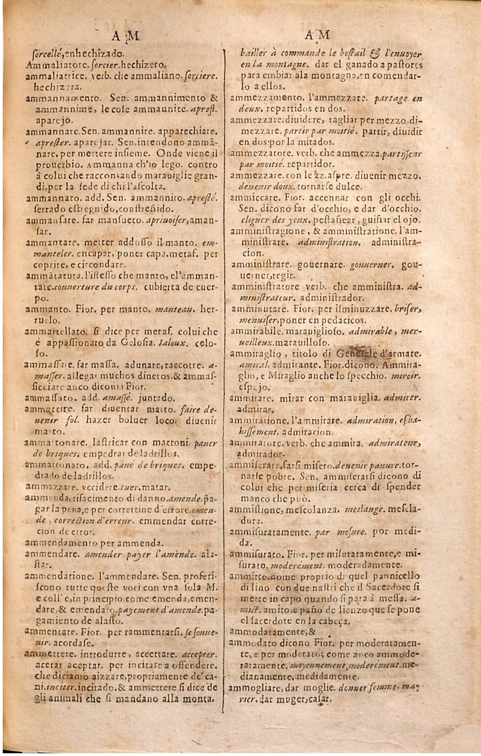 1627 - Jacques Crespin - Trésor des trois langues (Troisième partie) - Regensburg