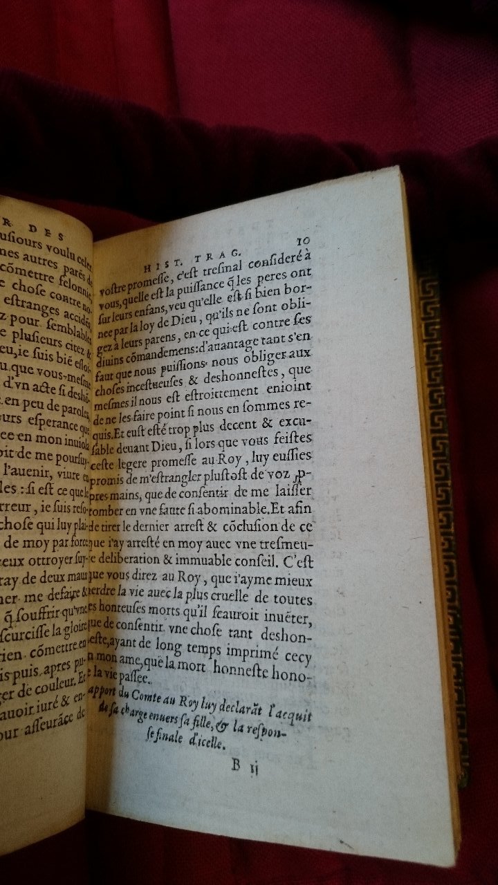 1581 - Pierre Le Voirier et Gervais Mallot - Trésor des histoires tragiques - BnF Richelieu