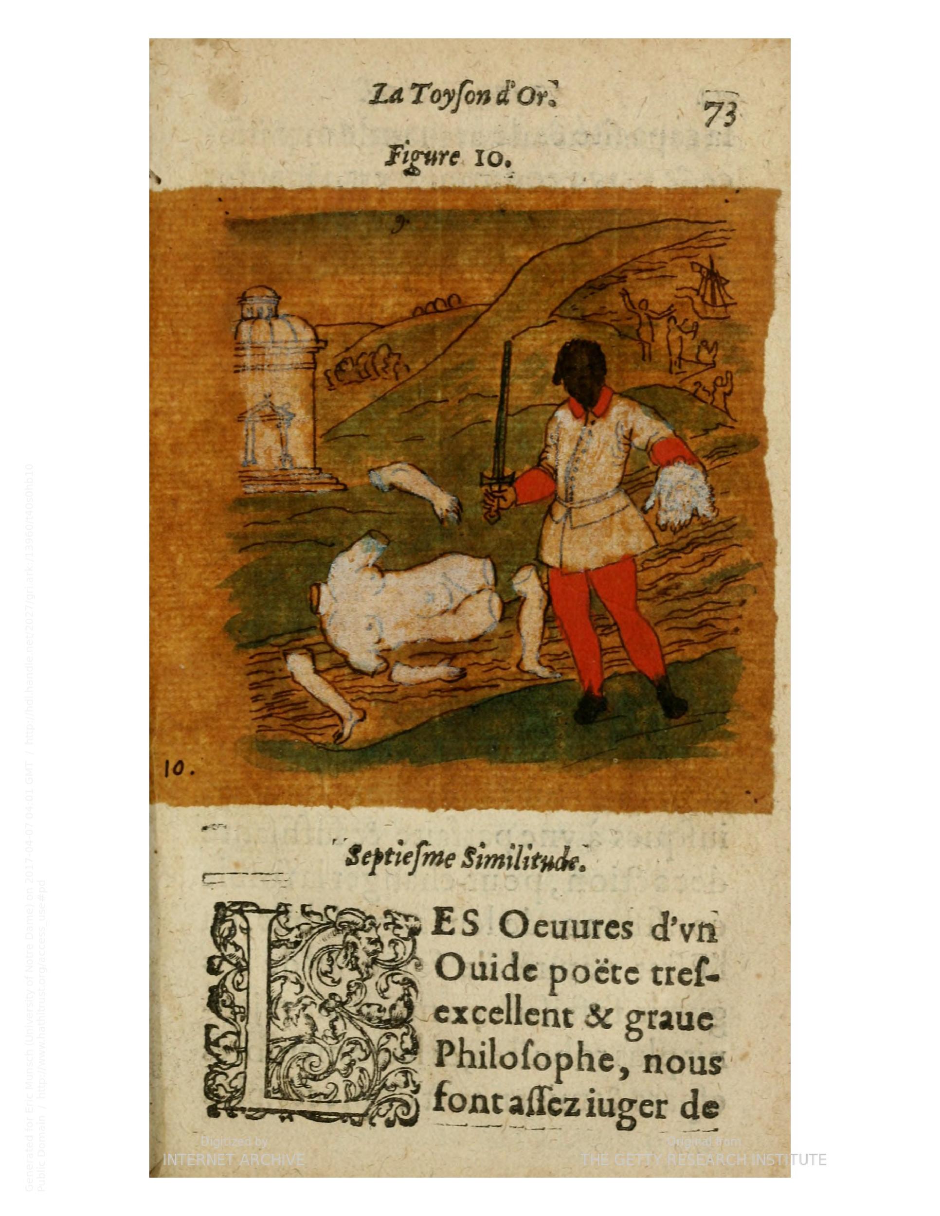 1612 - Charles Sevestre - Toison d’or ou la fleur des trésors - Getty Research Institute