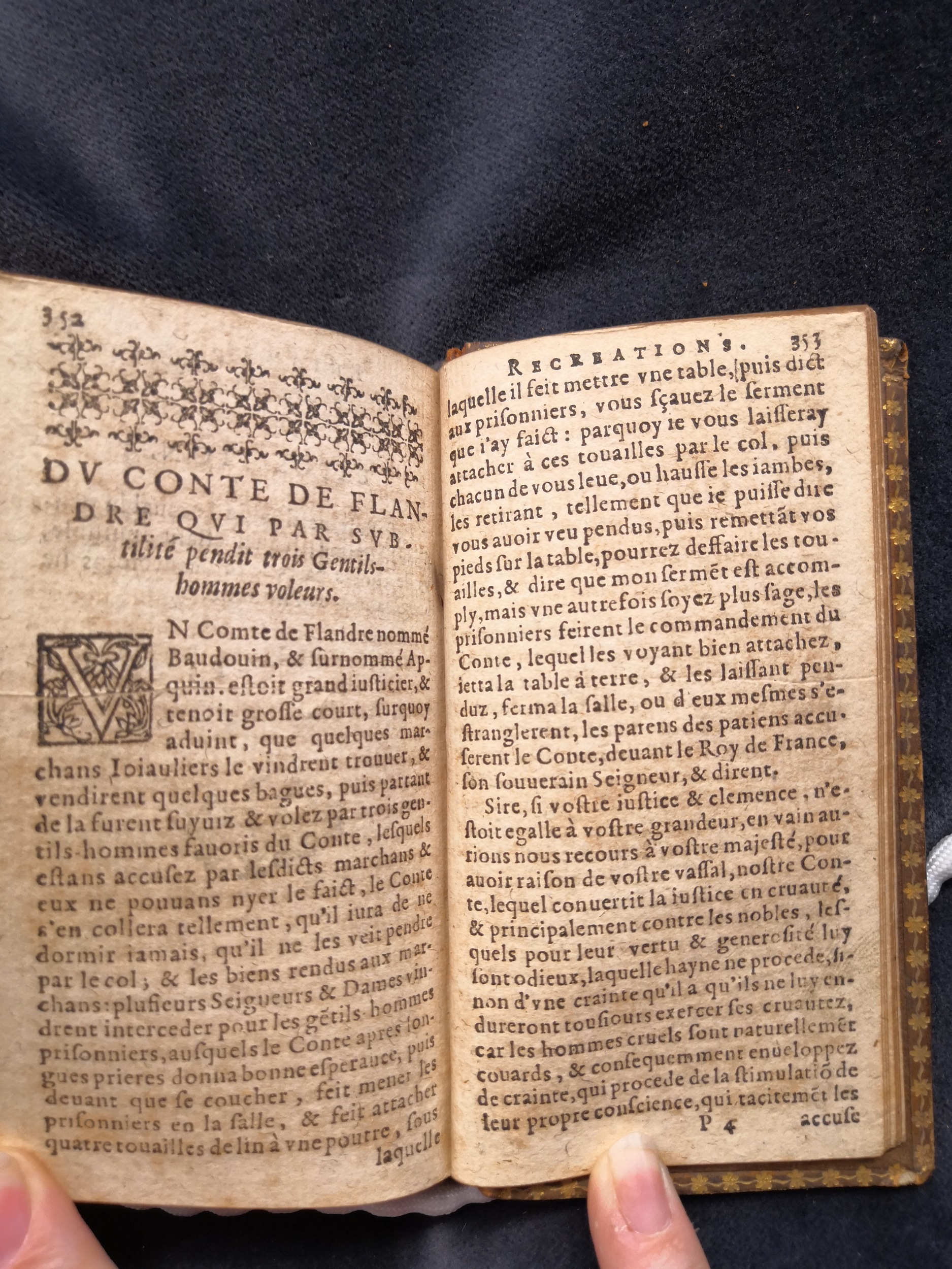 1611 - Raphaël du Petit Val - Trésor des récréations - Anvers Musée Plantin-Moretus