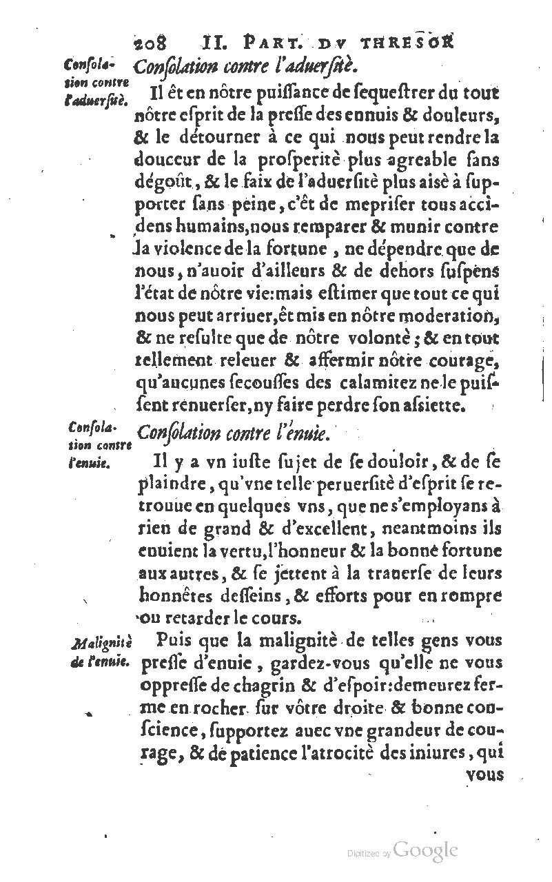 1610 - Louis Coste - Trésor de l’éloquence française (Seconde partie) - BM Lyon