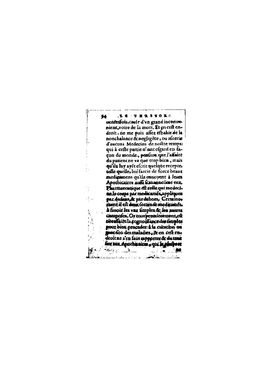 1578 - Benoît Rigaud - Trésor de médecine tant théorique que pratique - BnF