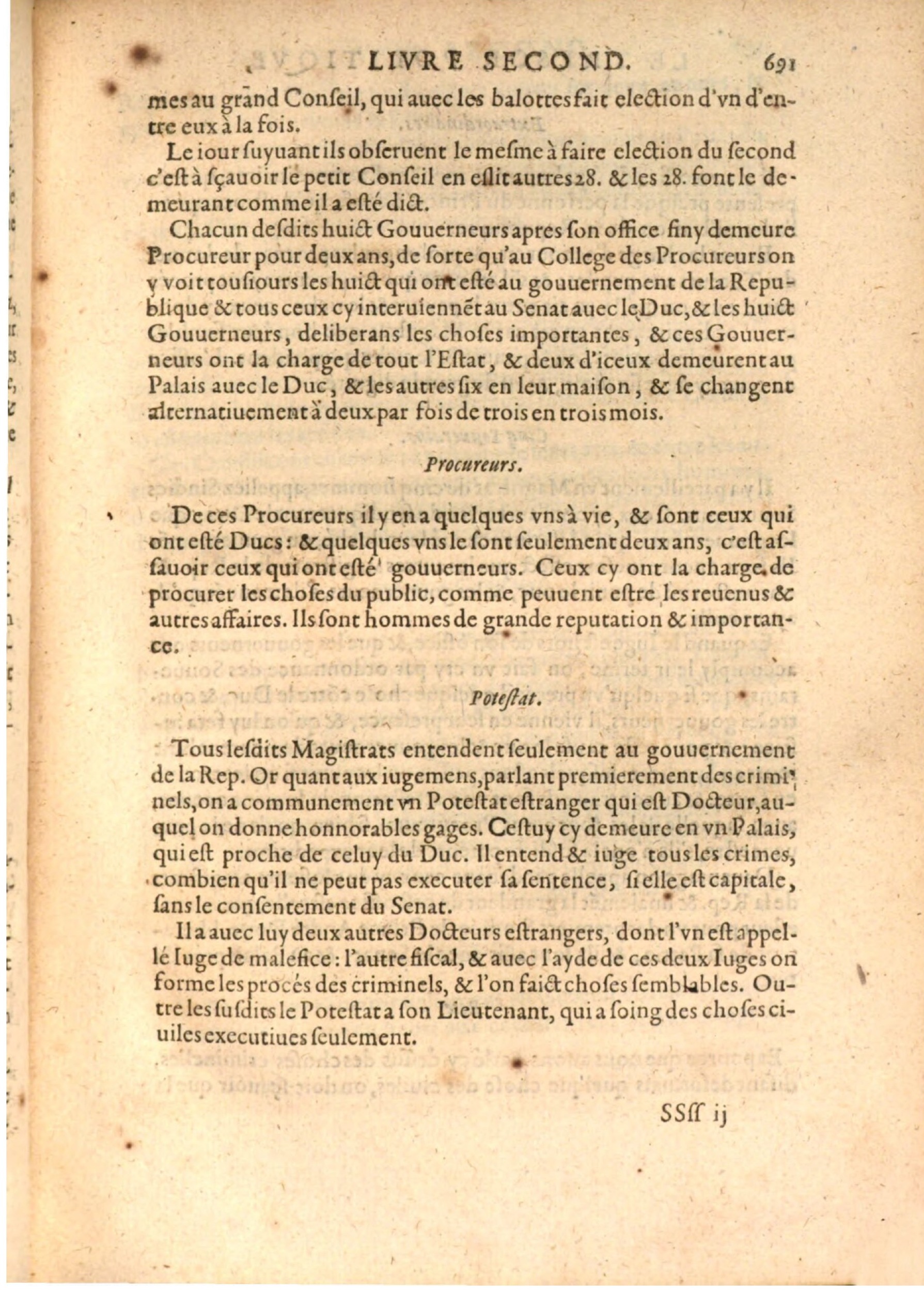 1608 - Nicolas Du Fossé - Trésor politique - BSB Munich