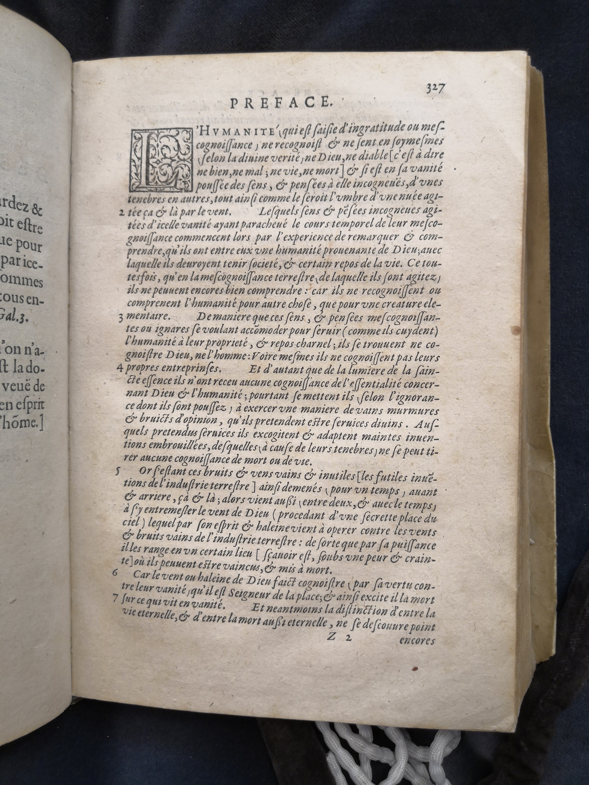 1581c. - Christophe Plantin - Le Livre des témoignages du Trésor caché au champ - Anvers Musée Plantin-Moretus